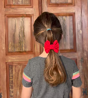 Penteado infantil com cheirinho de infância 💕