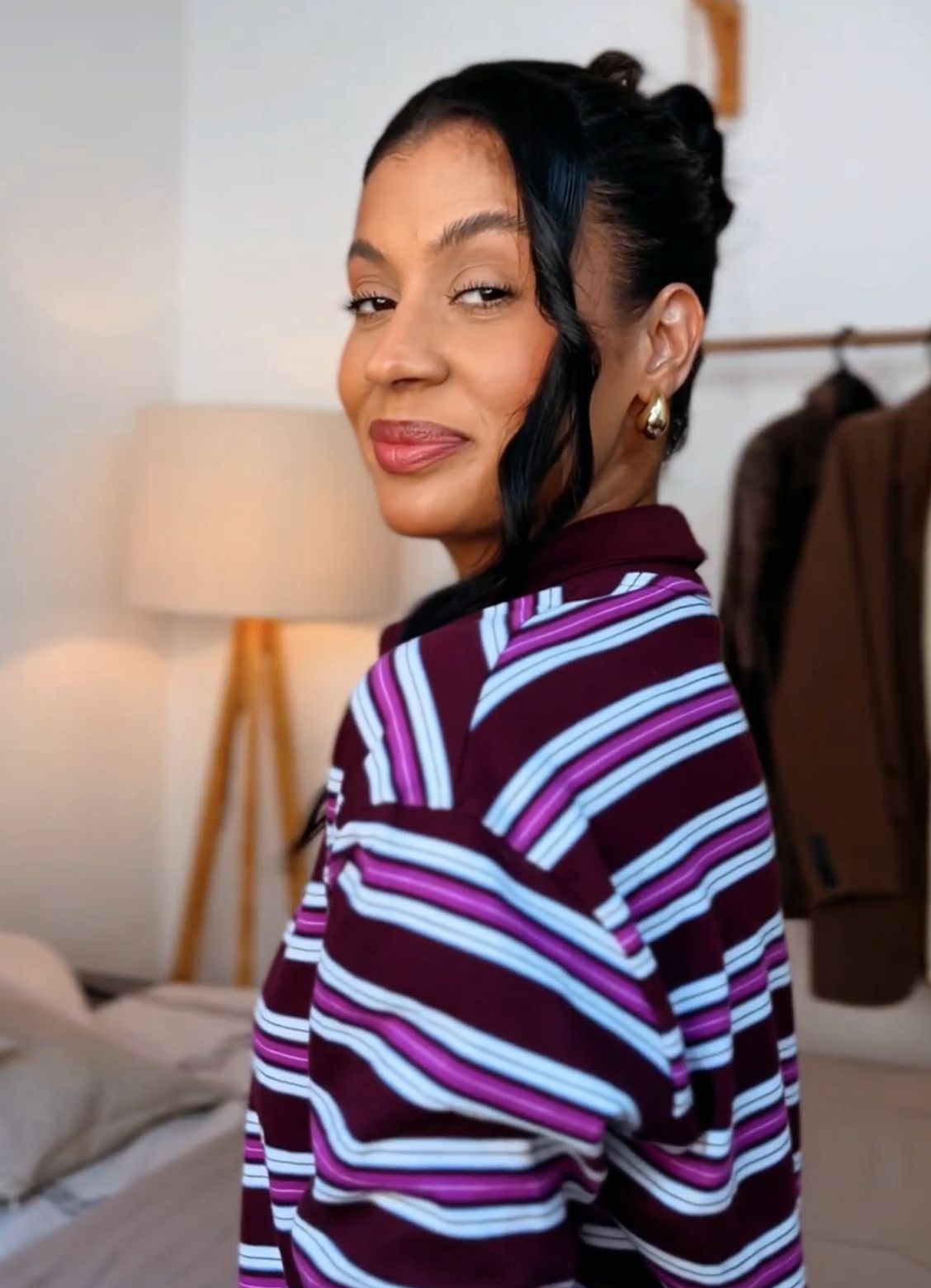 Penteado digno do Pinterest para evento!