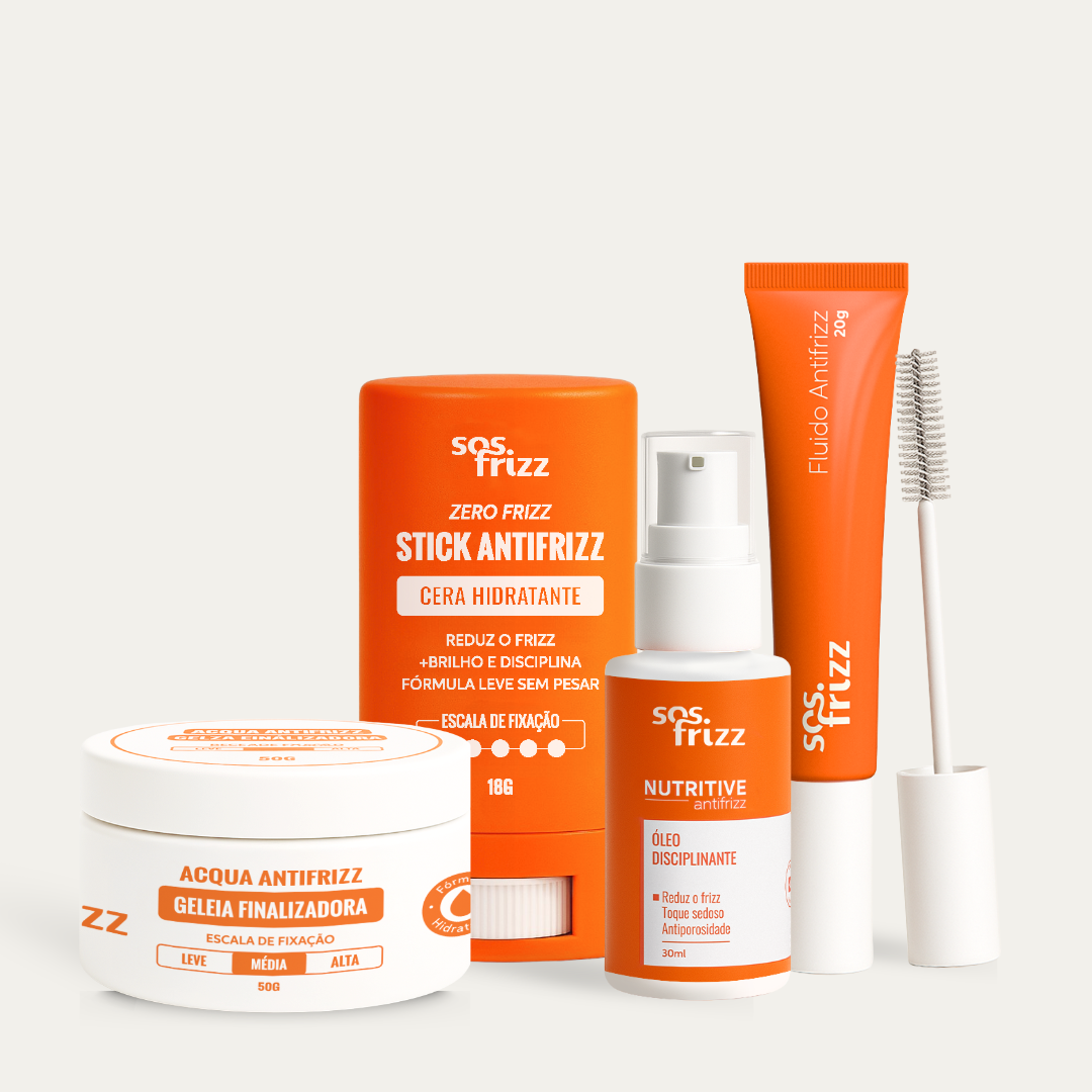 ESQUADRÃO ANTIFRIZZ - Stick + Óleo + Blindagem + Fluido