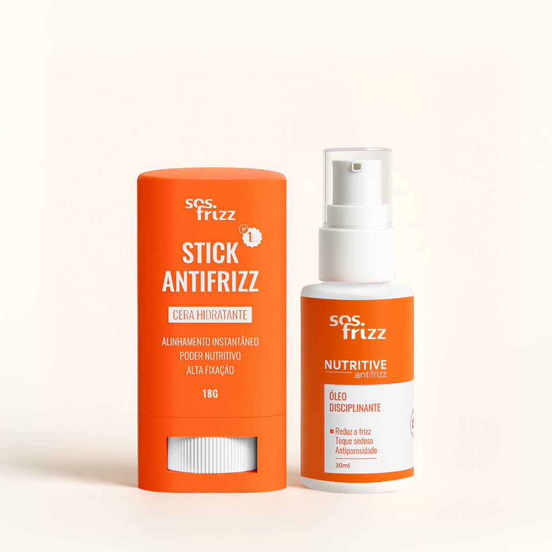 DUPLA ANTIFRIZZ - Stick + Óleo