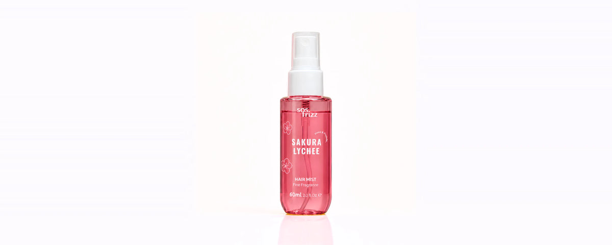 SAKURA LYCHEE HAIR MIST 60ML - SOS FRIZZ