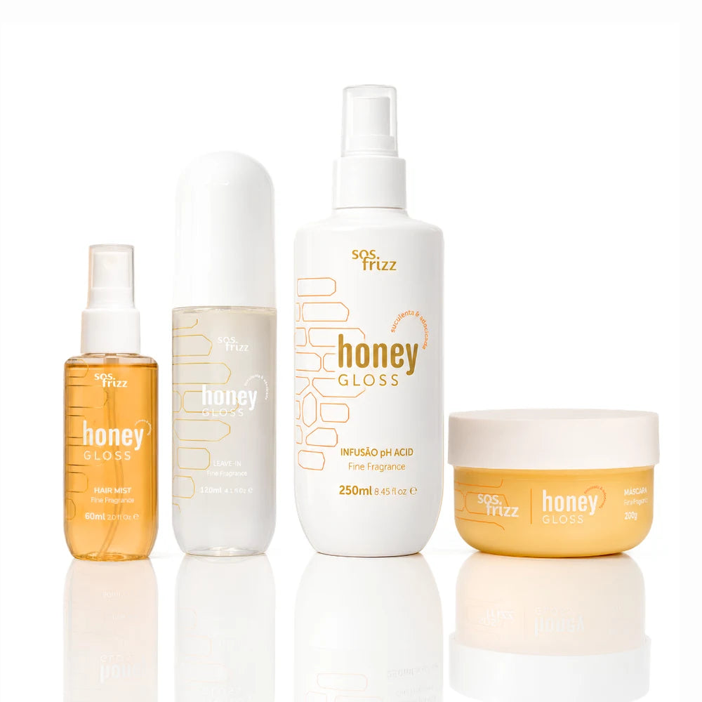KIT HONEY GLOSS COMPLETO - SOS FRIZZ