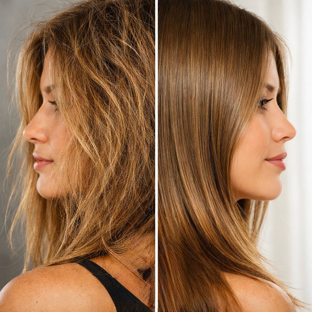 Cabelo ressecado x cabelo com frizz: como identificar e tratar corretamente
