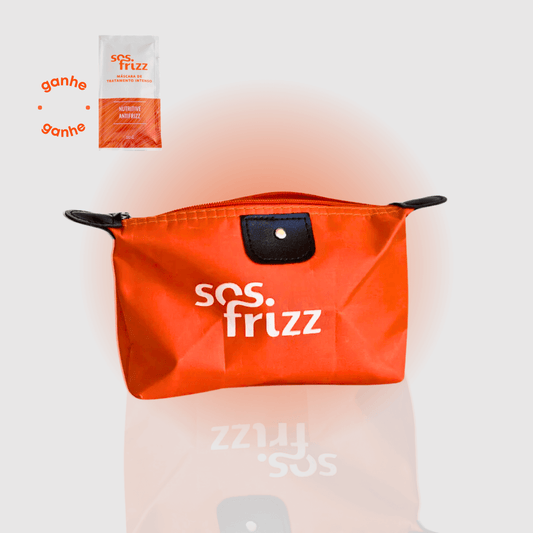 NECESSÁIRE LARANJA SOS FRIZZ