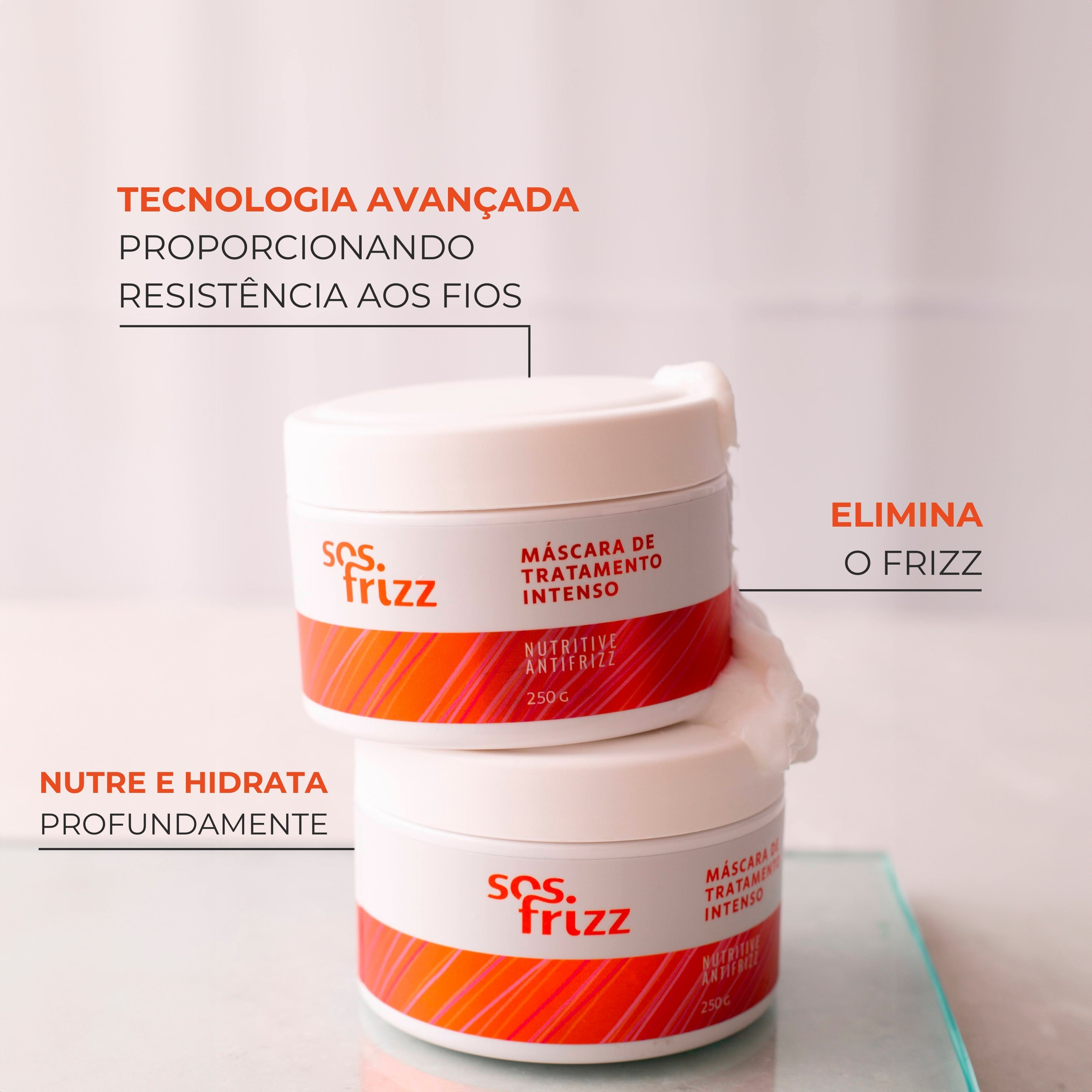 MÁSCARA DE HIDRATAÇÃO E TRATAMENTO NUTRITIVE ANTIFRIZZ