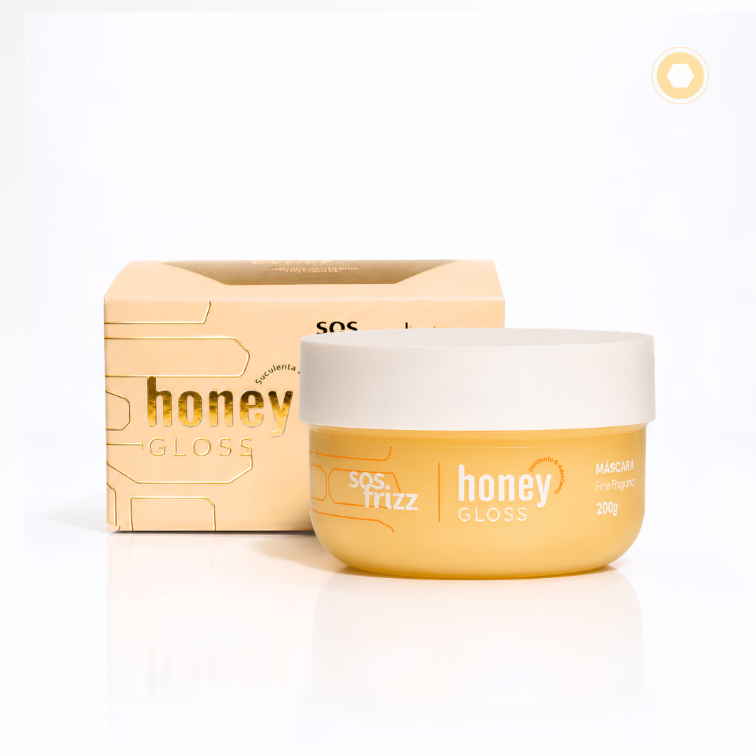 HONEY GLOSS MÁSCARA 200G - SOS FRIZZ — foto 1