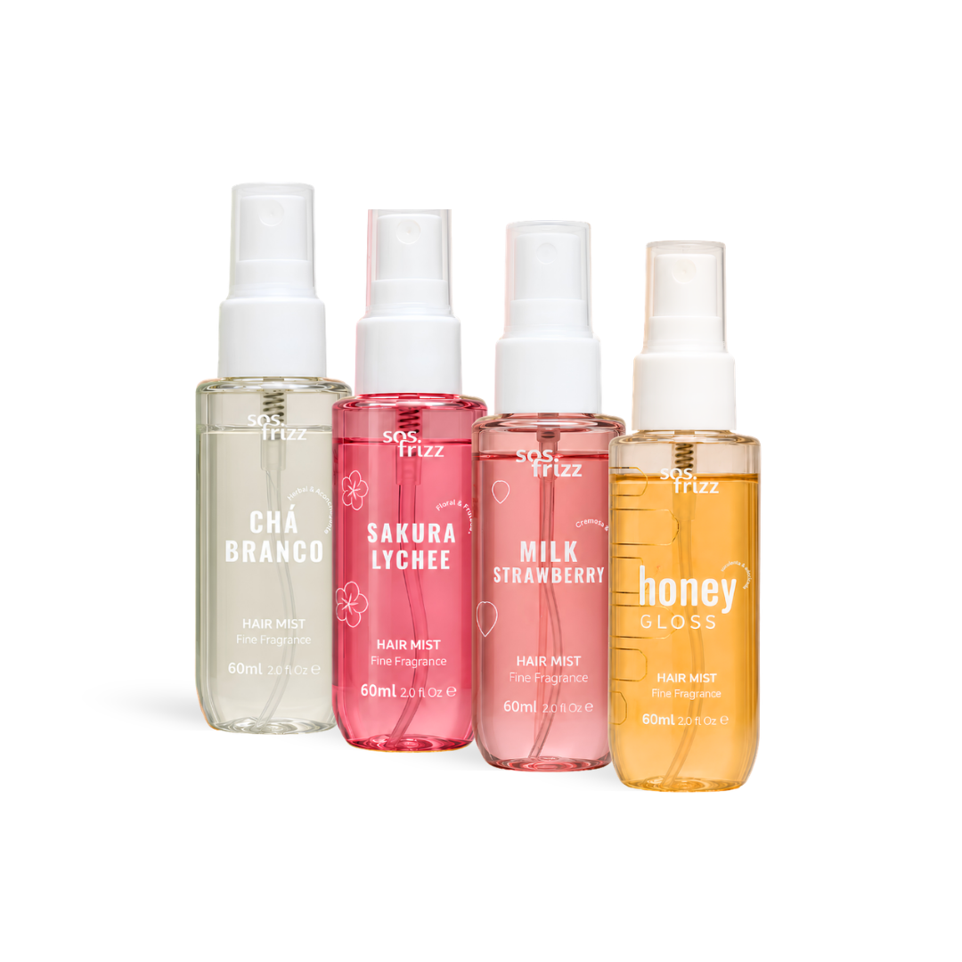 Kit Hair Mist 4 unidades 60 ml SOS Frizz