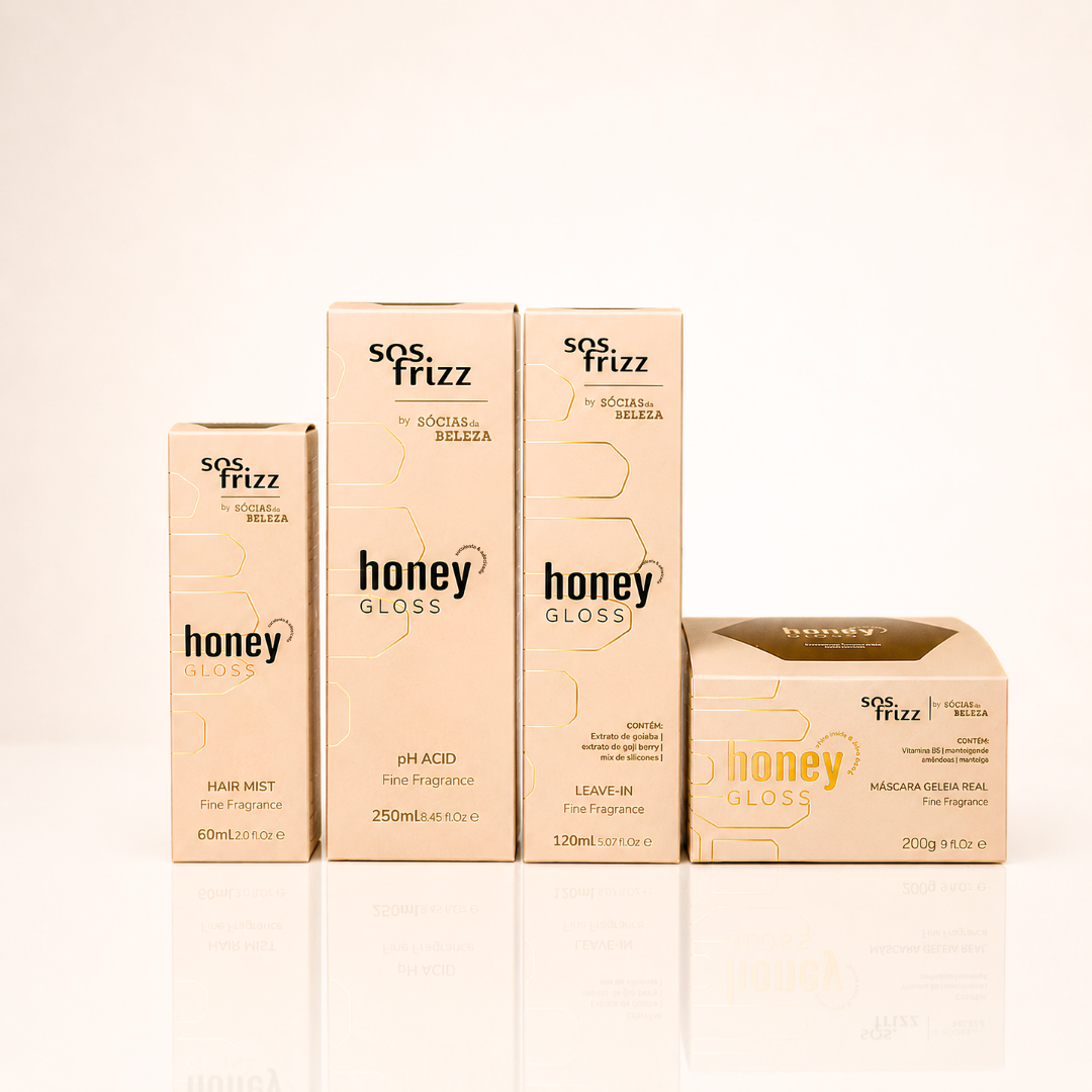 KIT HONEY GLOSS COMPLETO - SOS FRIZZ — foto 2