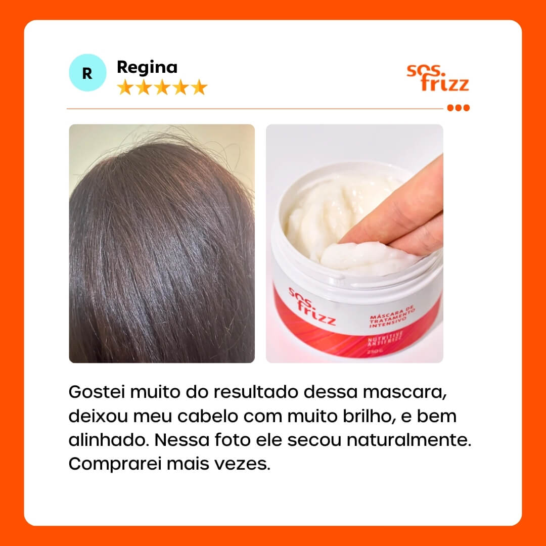 MÁSCARA DE HIDRATAÇÃO E TRATAMENTO NUTRITIVE ANTIFRIZZ