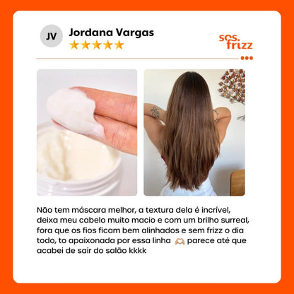 MÁSCARA DE HIDRATAÇÃO E TRATAMENTO NUTRITIVE ANTIFRIZZ